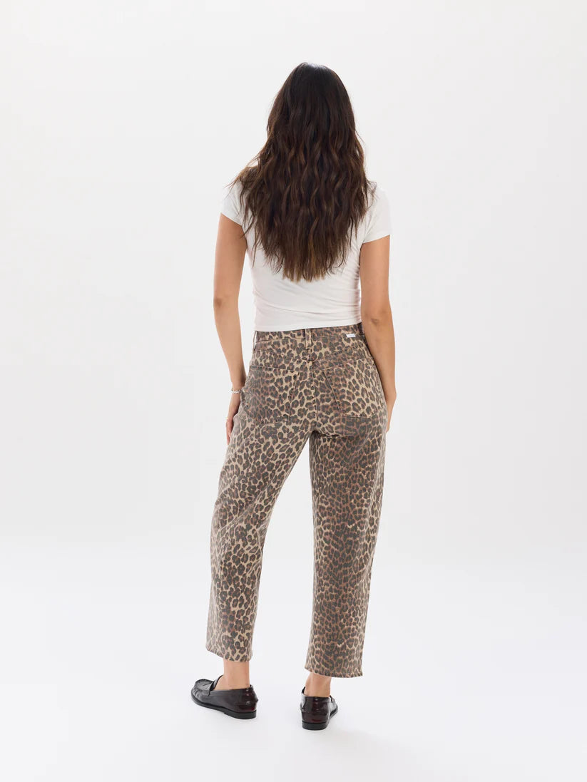 Daze Denim Westward High Rise Barrel Leg Jeans (Cool Cat) Secondary image