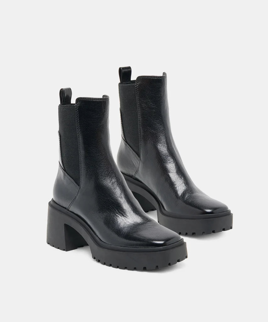 Dolce Vita Grizly H20 Waterproof Midnight Leather Boots