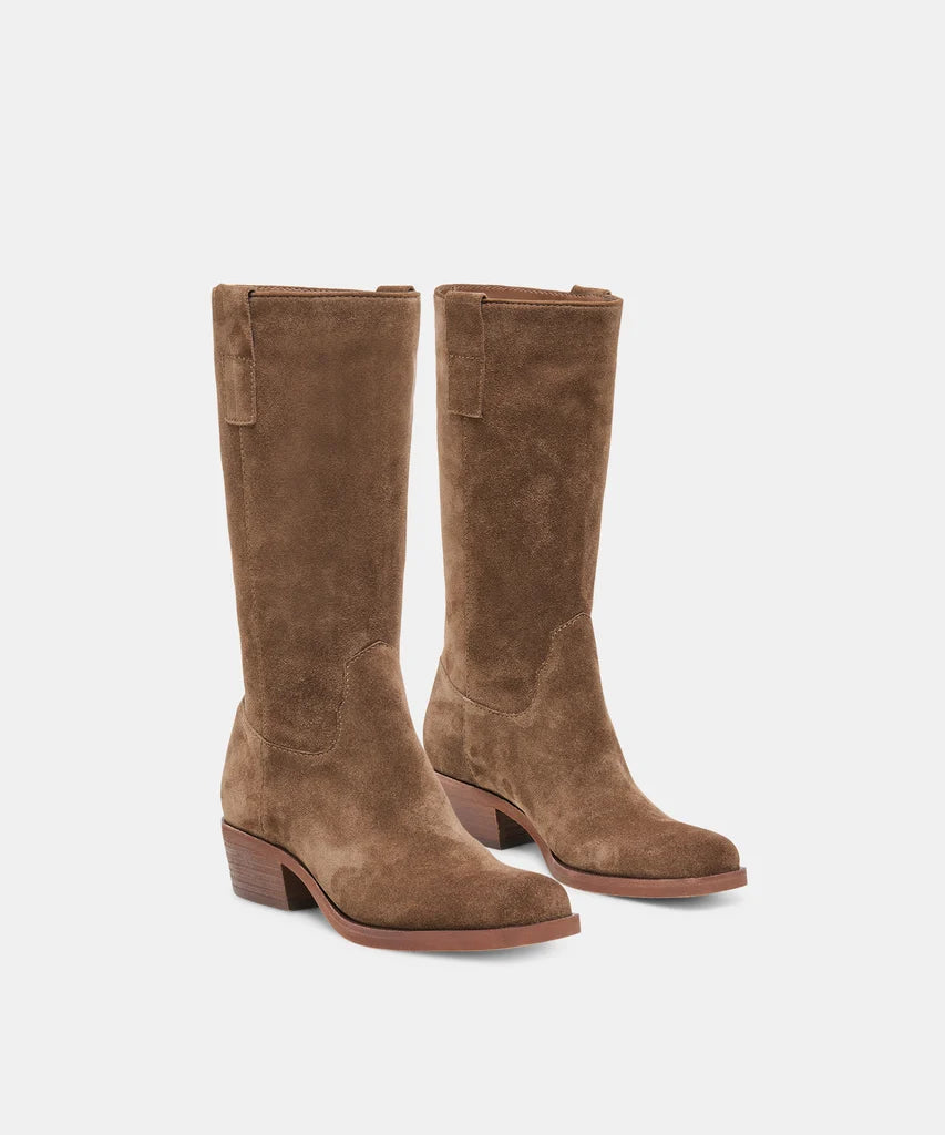 Dolce Vita Romie Chocolate Suede Boots