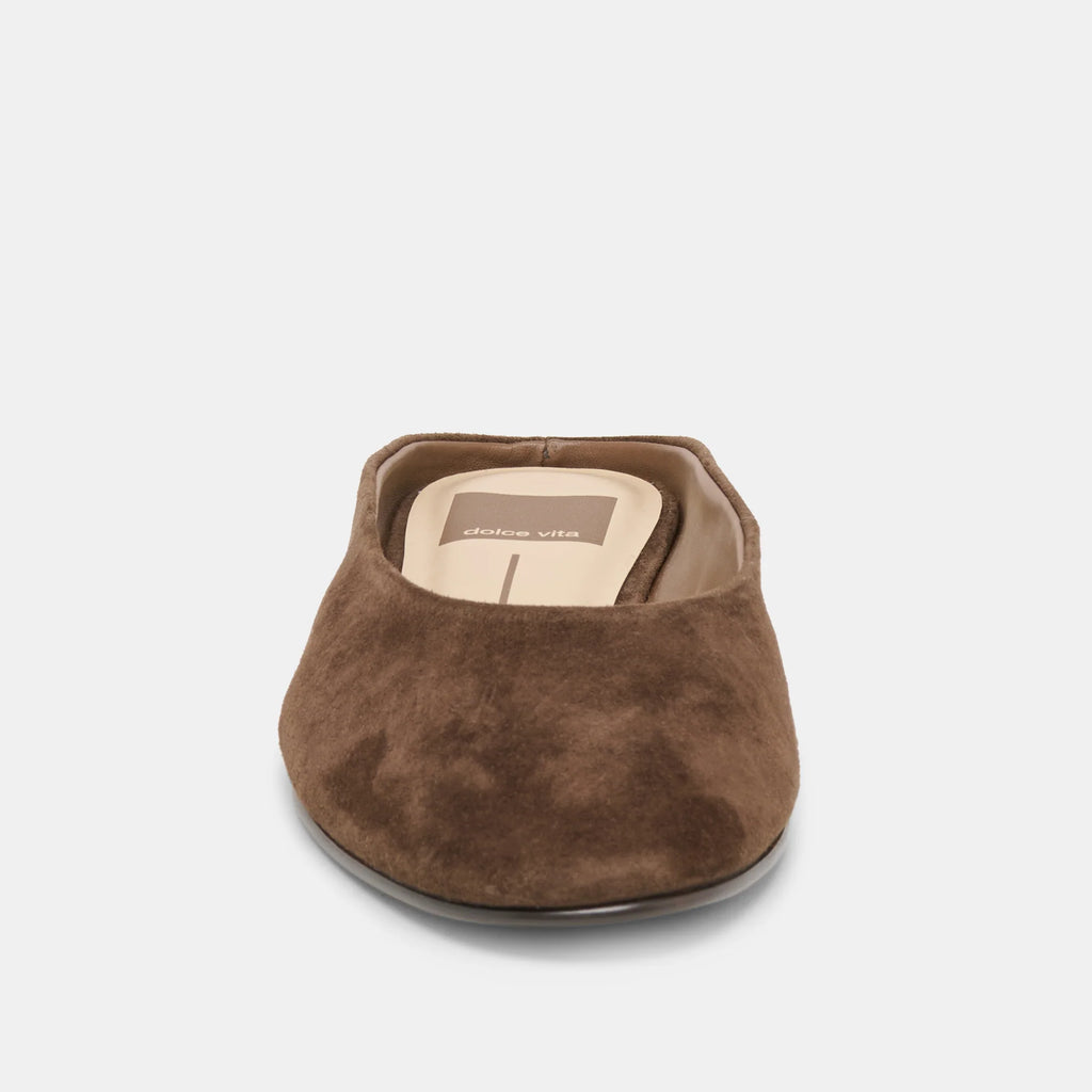 Dolce Vita Eila Flats Dk Brown Suede