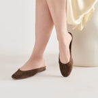 Dolce Vita Eila Flats Dk Brown Suede