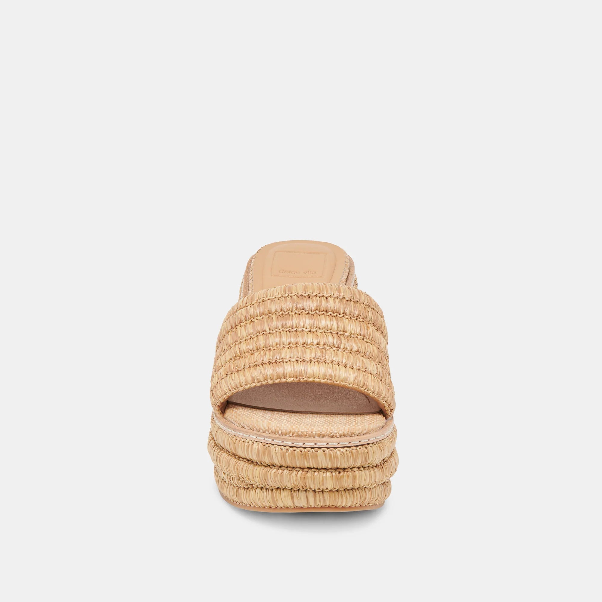 Dolce Vita Throne Lt Natural Raffia Sandal
