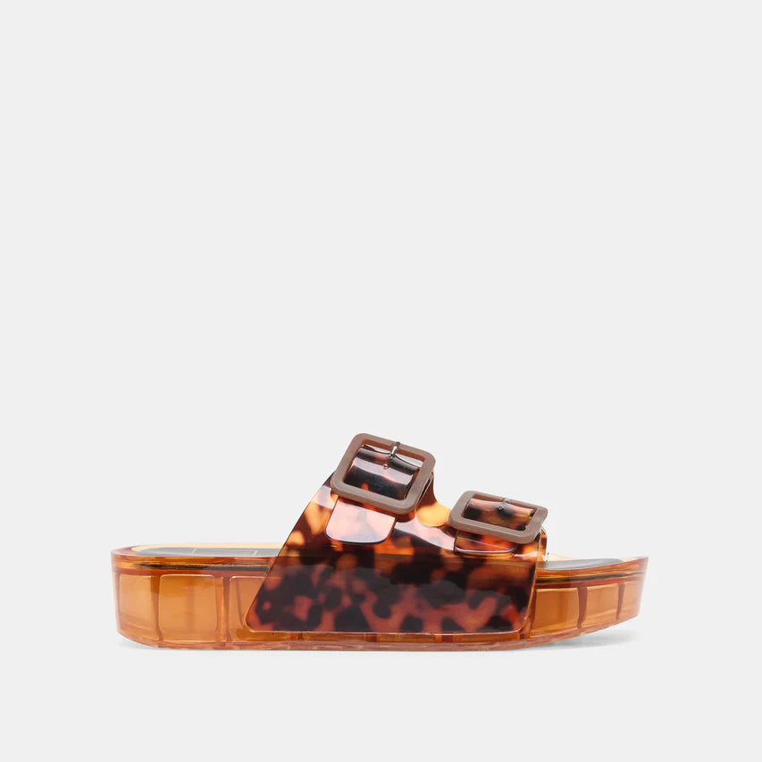 Dolce Vita Julio X Tortoise Vinyl Sandals