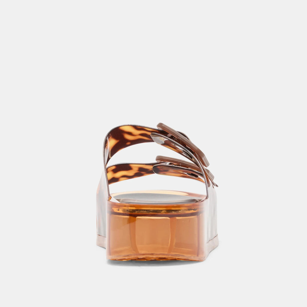 Dolce Vita Julio X Tortoise Vinyl Sandals