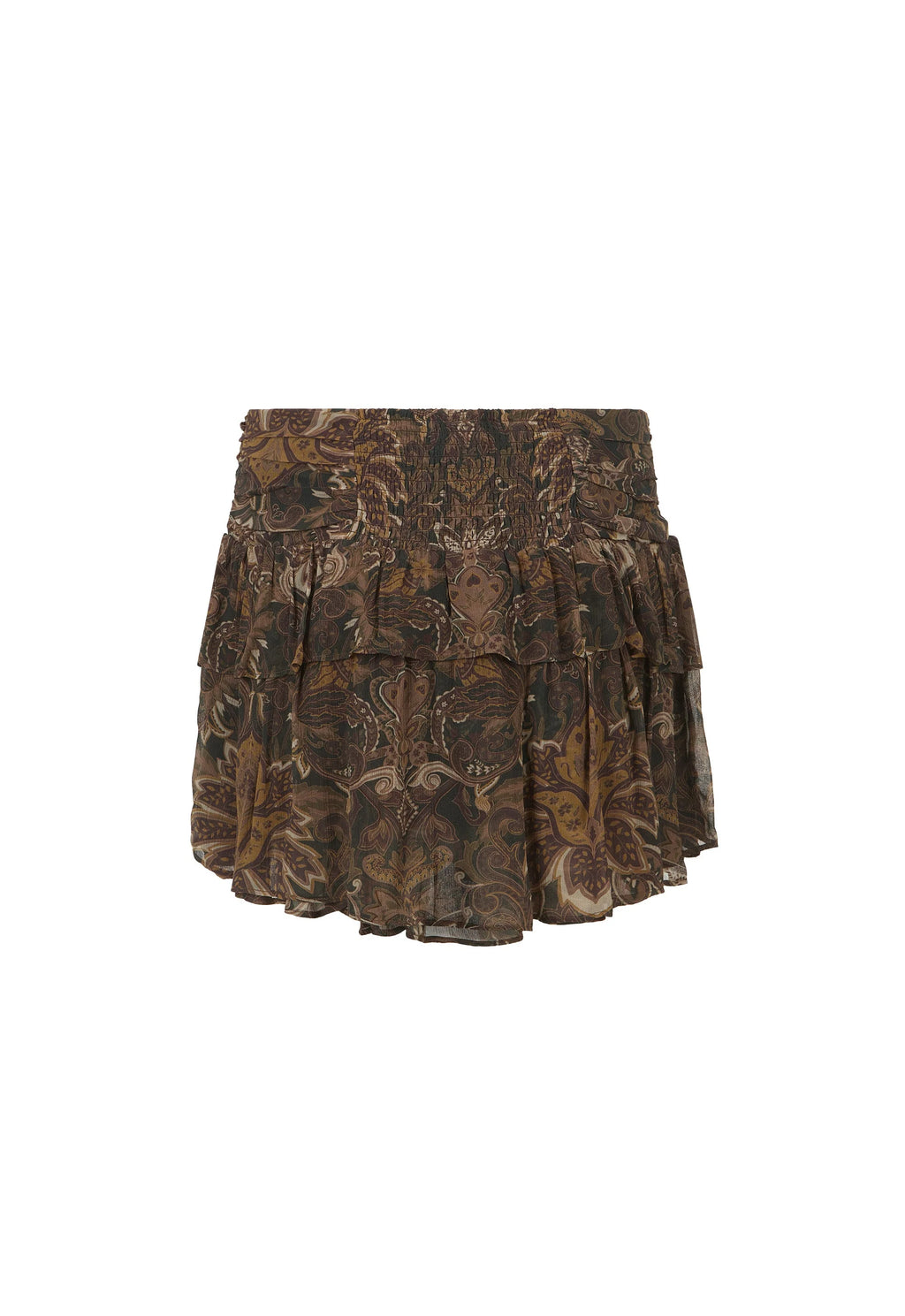 Spell Damask Mini Skirt