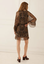 Spell Damask Tunic Mini Dress
