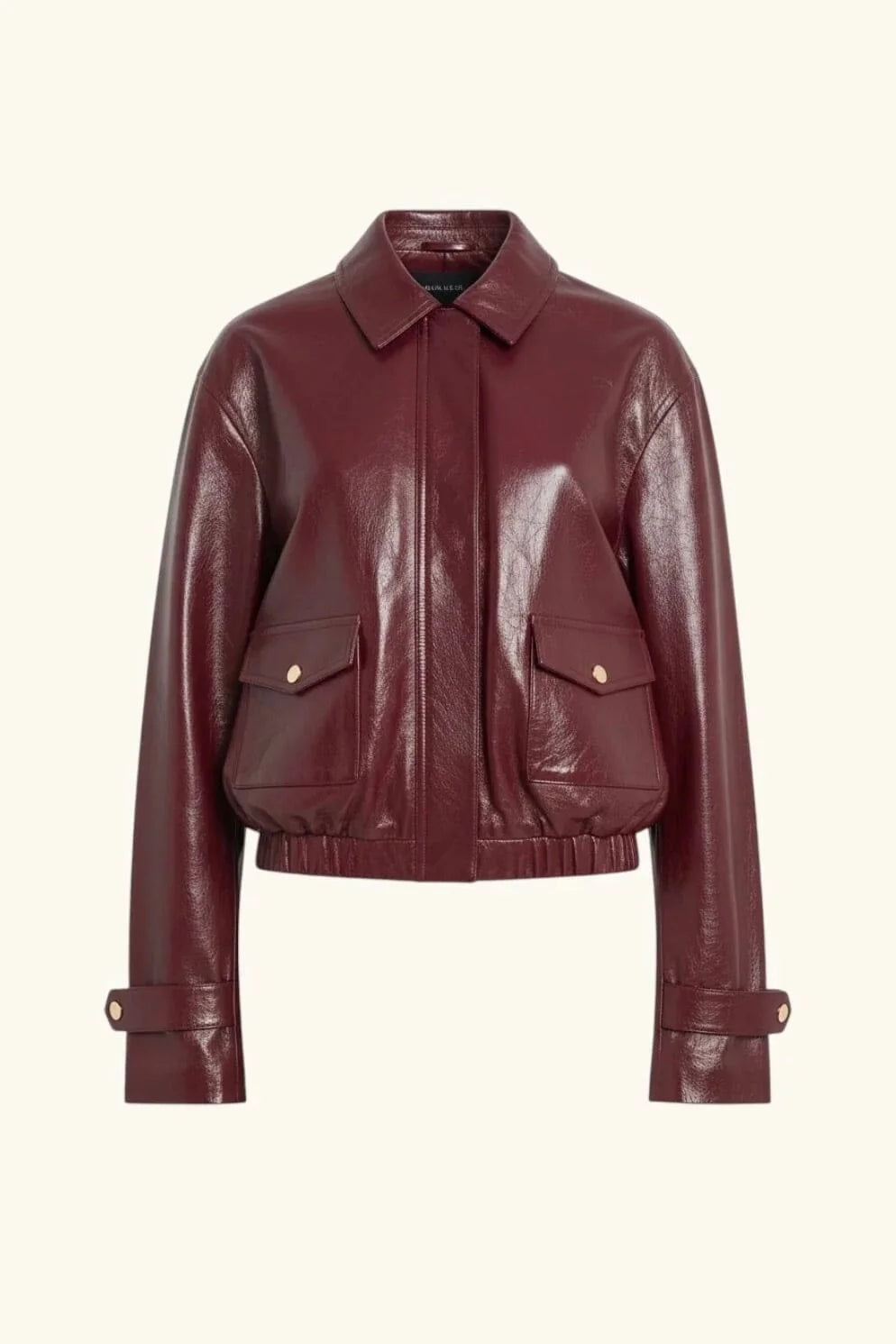 Amanda Uprichard Karla Jacket (Burgundy)