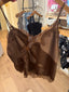 Brown Lace Cami Top