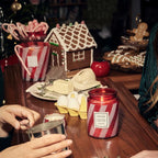 Voluspa Crushed Candy Cane Large Jar Candle