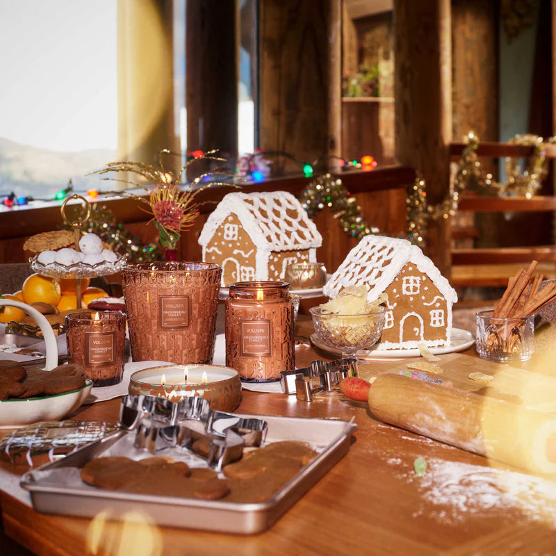 Voluspa Gingerbread Chalet Candle