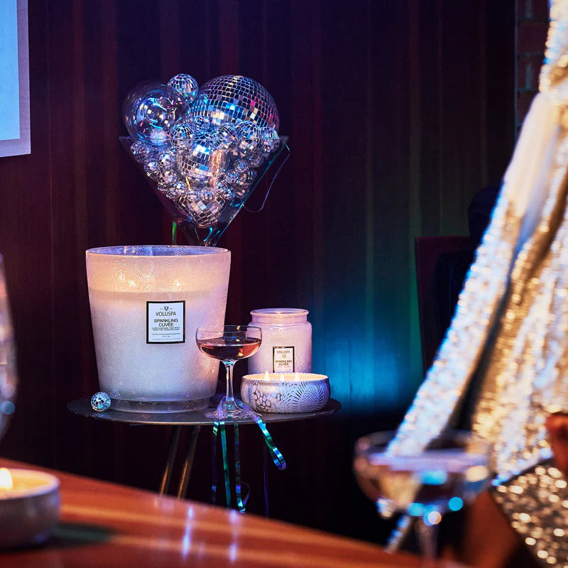 Voluspa Sparkling Cuvee 5 Wick Hearth Candle