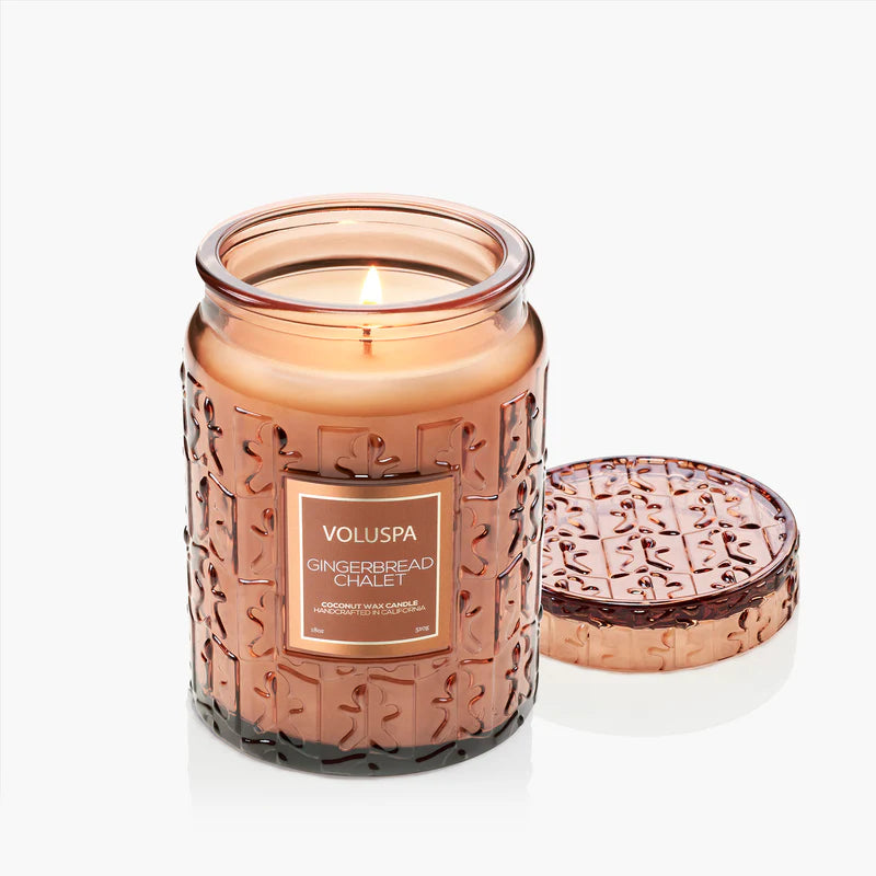 Voluspa Gingerbread Chalet Candle
