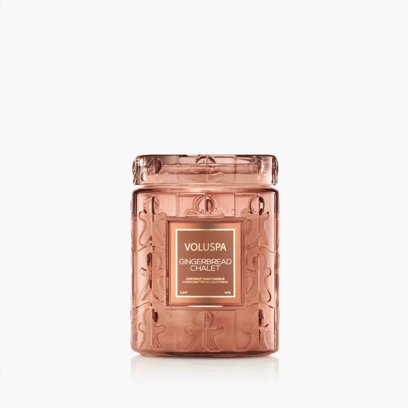 Voluspa Gingerbread Chalet Small Jar Candle