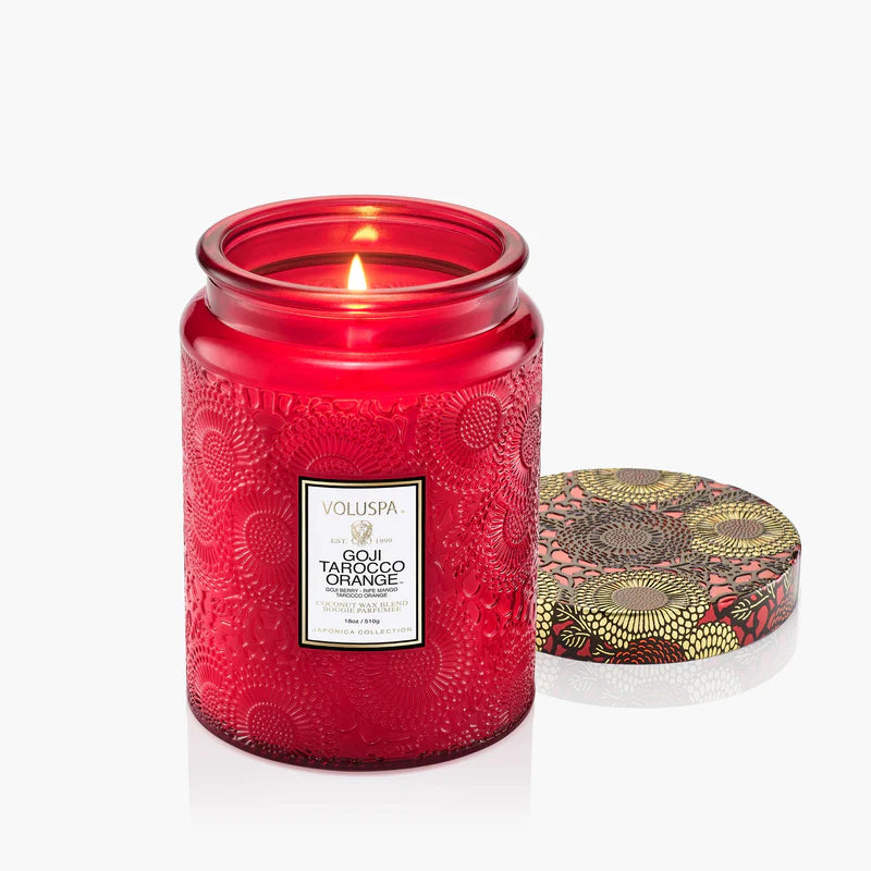 Voluspa Goji Tarocco Orange Large Jar Candle Secondary image
