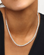 Melinda Maria Grand Heiress Tennis Necklace 4mm