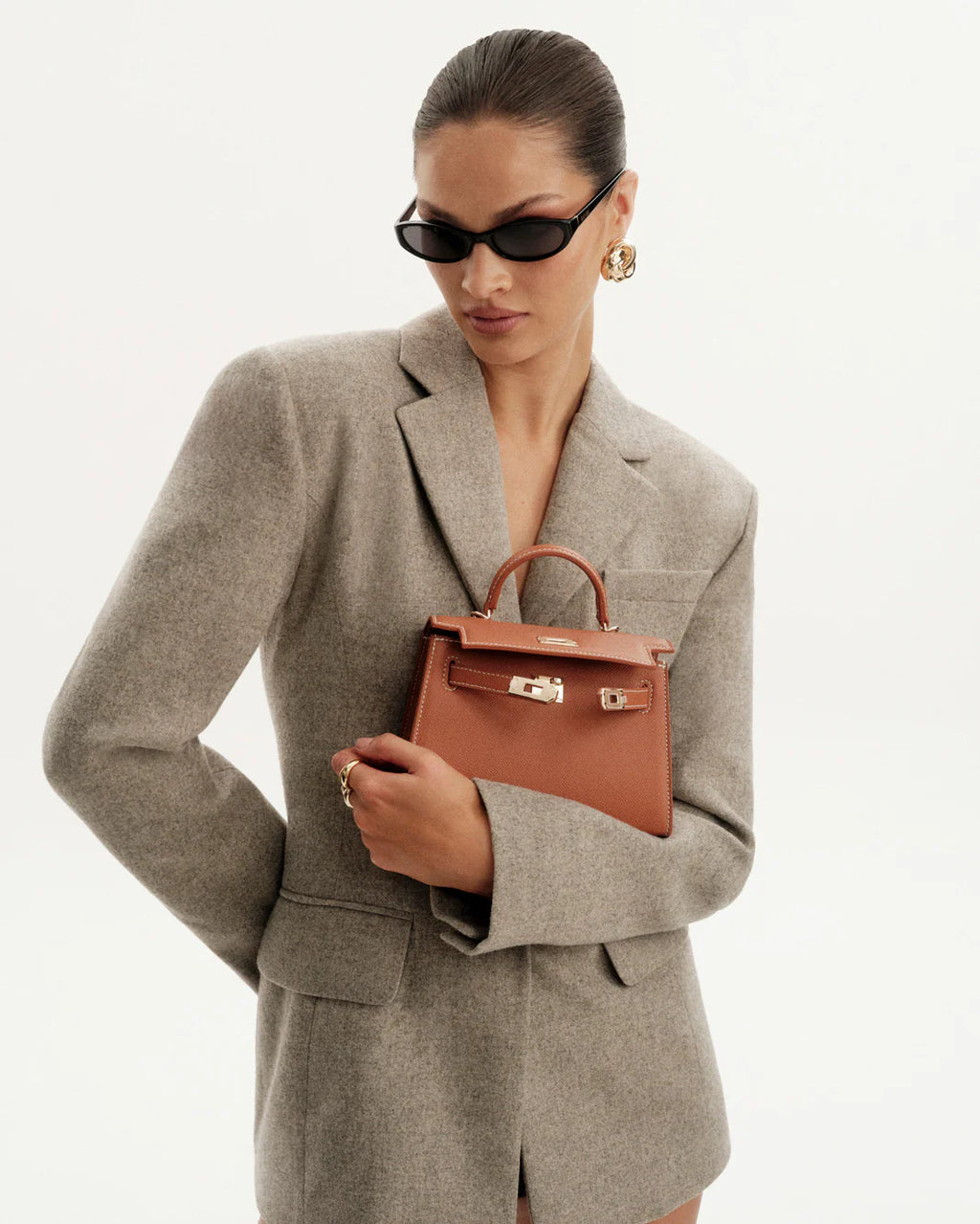 Billini Hariette Handle Bag (Tan)