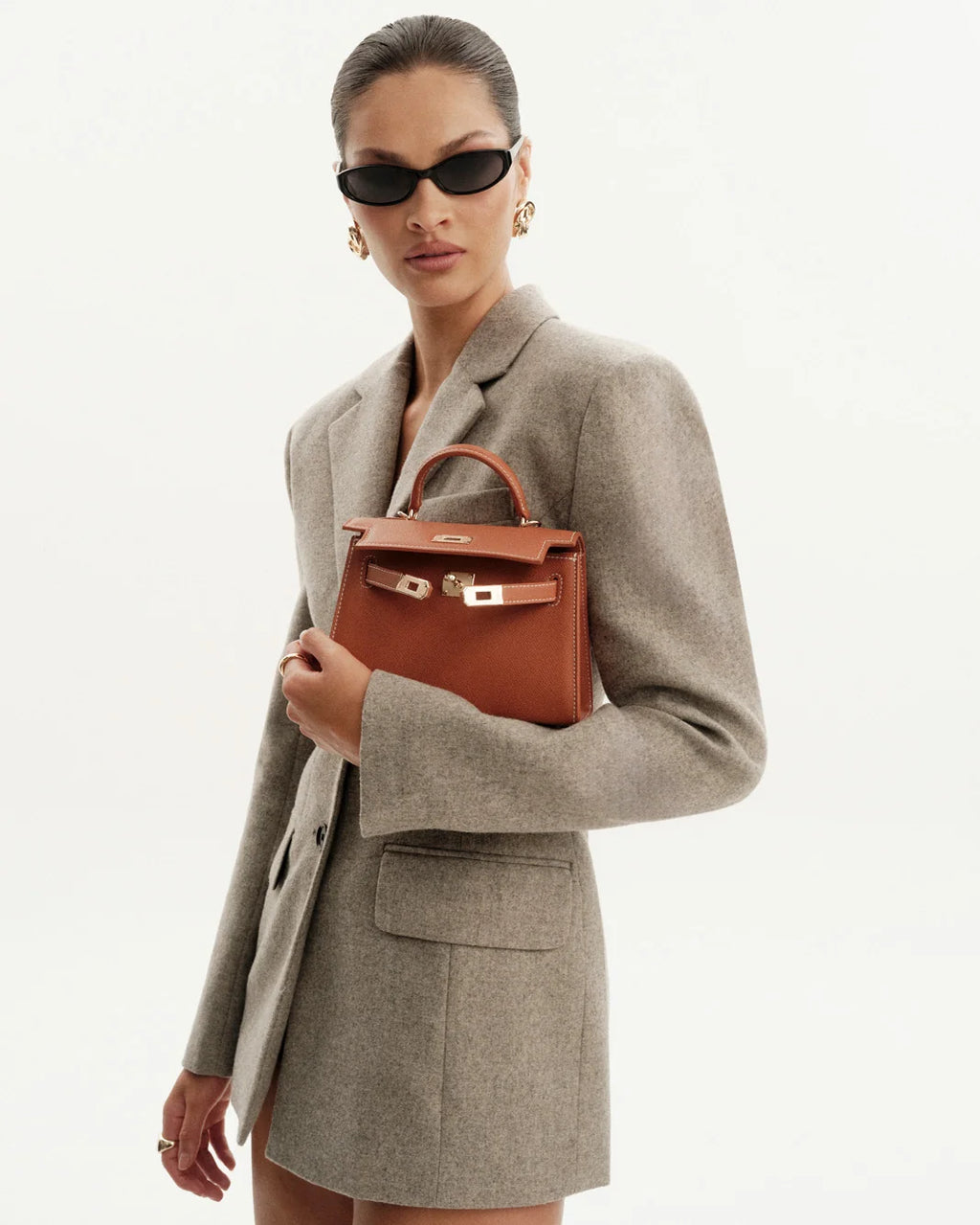 Billini Hariette Handle Bag (Tan)