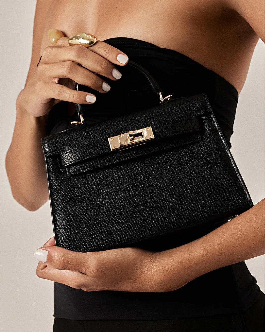 Billini Hariette Handle Bag (Black)