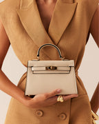 Billini Hariette Handle Bag (Bone)