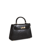 Billini Hariette Handle Bag (Dark Cacao Croc)