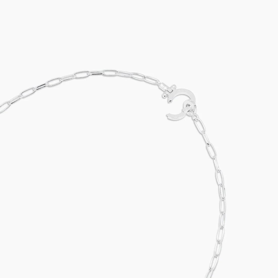Gorjana Parker Mini Necklace (Silver) Main image