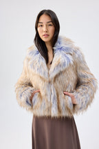 Unreal Fur Harmony Jacket - Purple Coyote