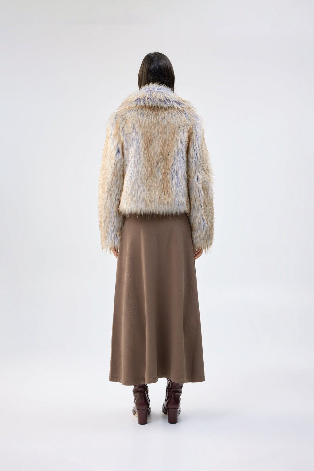 Unreal Fur Harmony Jacket - Purple Coyote