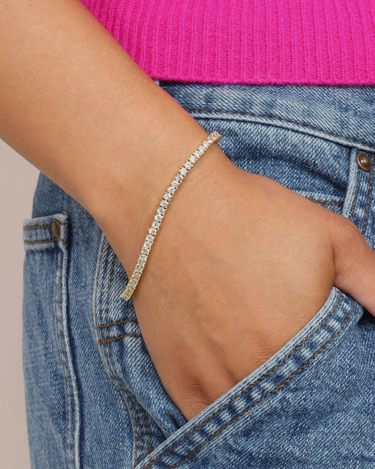 Melinda Maria Heiress Tennis Bracelet