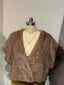 Faux Fur Throw Over Top