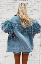 Show Me Your Mumu Ojai Fringe Jacket