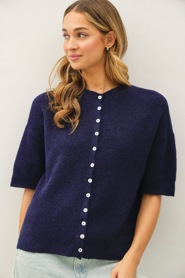 Cherie Cardigan (Navy)