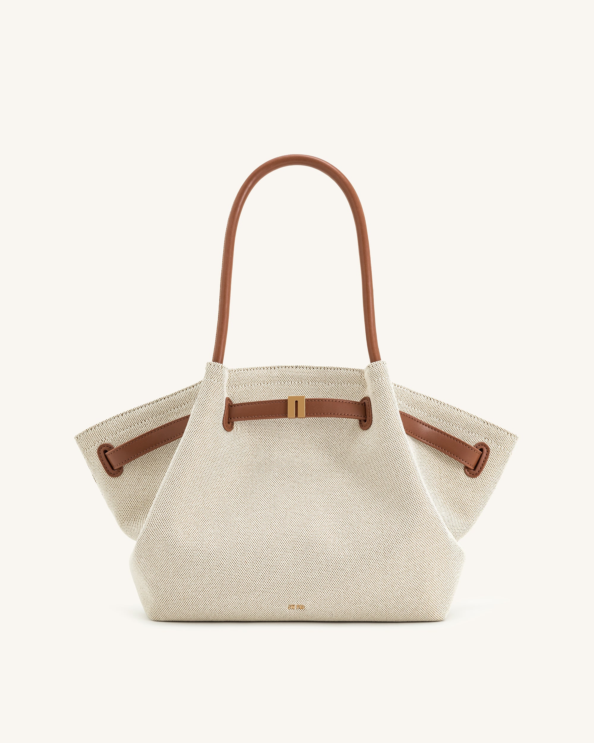JW PEI Hana Medium Tote Bag - Brown Canvas Secondary image
