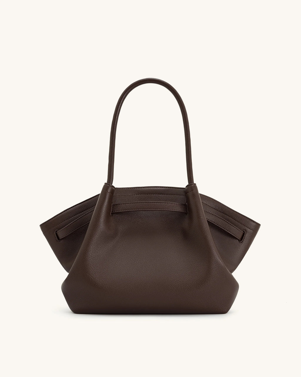 JW Pei Hana Medium Tote Bag (Dark Brown)