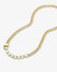 Melinda Maria Julian Loves Diamonds Necklace 6.8mm (18")