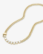Melinda Maria Julian Loves Diamonds Necklace 6.8mm (16")