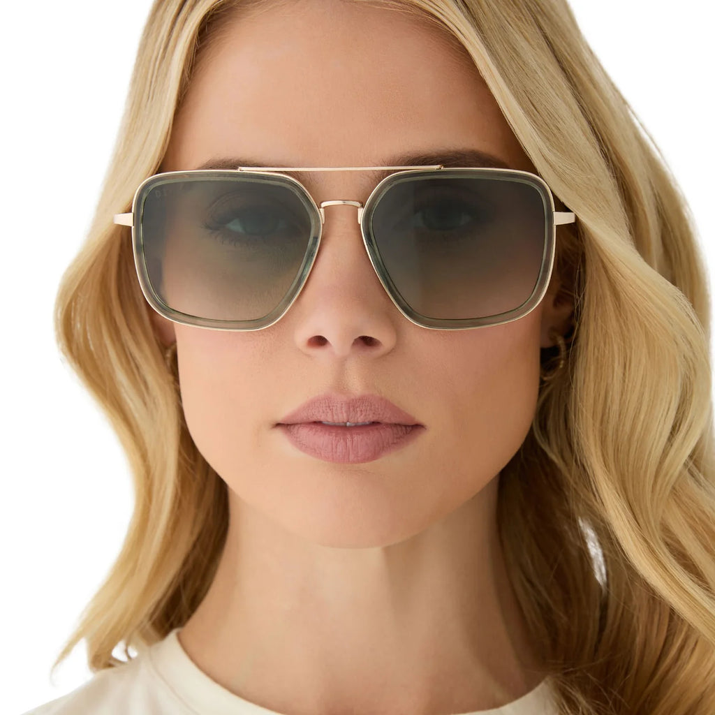 Diff Eyewear Jordan Sunglasses (Cool Matcha)