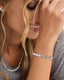 Melinda Maria Julian Loves Diamonds Bracelet 6.8mm (Silver)