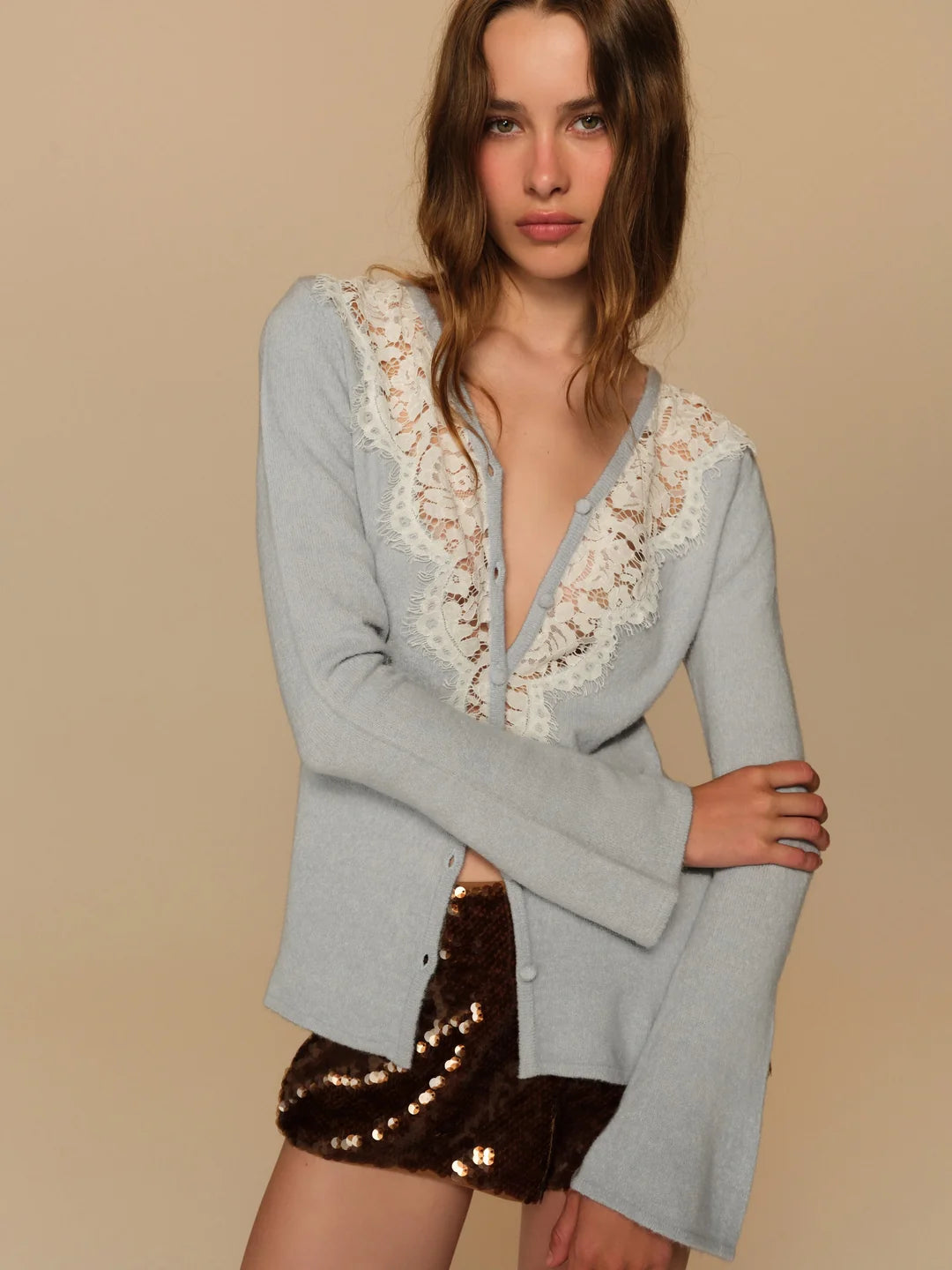 For Love & Lemons Addison Cardigan Main image