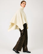 Line & Dot Orly Turtleneck Cape Sweater