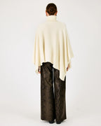 Line & Dot Orly Turtleneck Cape Sweater