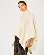 Line & Dot Orly Turtleneck Cape Sweater