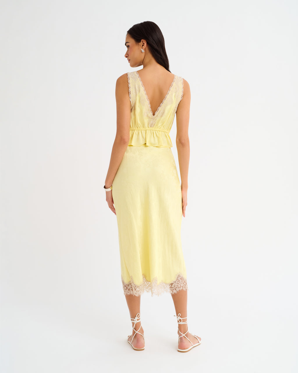Rumored Lady Lace Midi Skirt