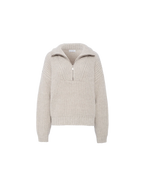 Rumored Layover Quarter Zip (Oatmeal Heather)