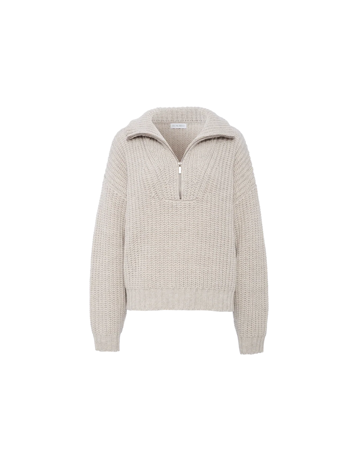 Rumored Layover Quarter Zip (Oatmeal Heather)