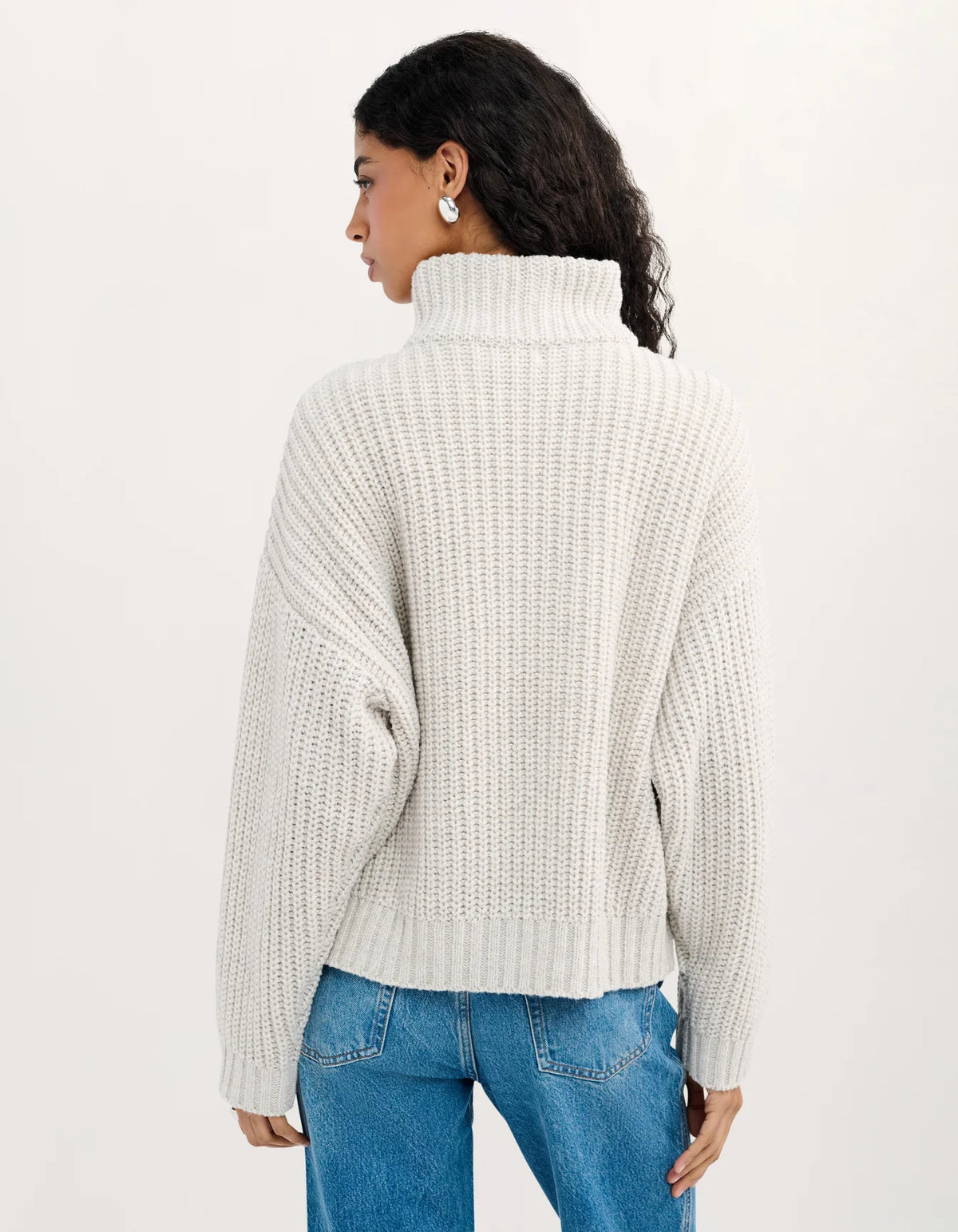 Rumored Layover Quarter Zip (Oatmeal Heather)