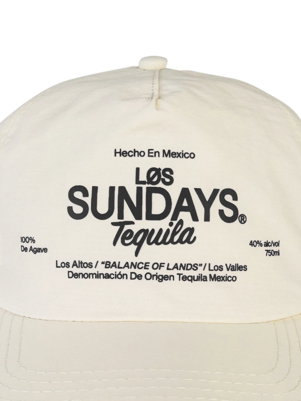 Los Sundays Tequila The Hecho Cap (Bone/Black)