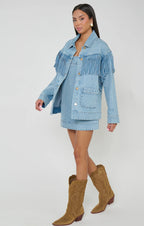 Show Me Your Mumu Ojai Fringe Jacket