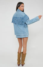 Show Me Your Mumu Ojai Fringe Jacket