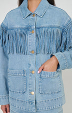 Show Me Your Mumu Ojai Fringe Jacket