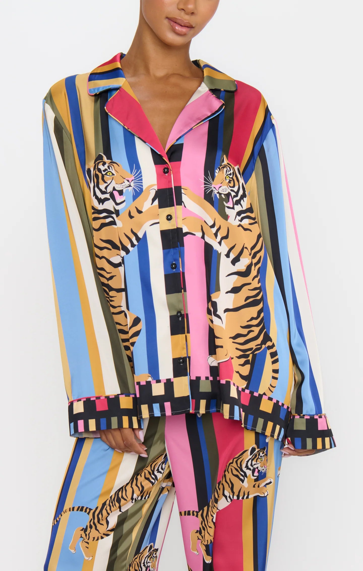 Show Me Your Mumu Classic Tiger PJ Set